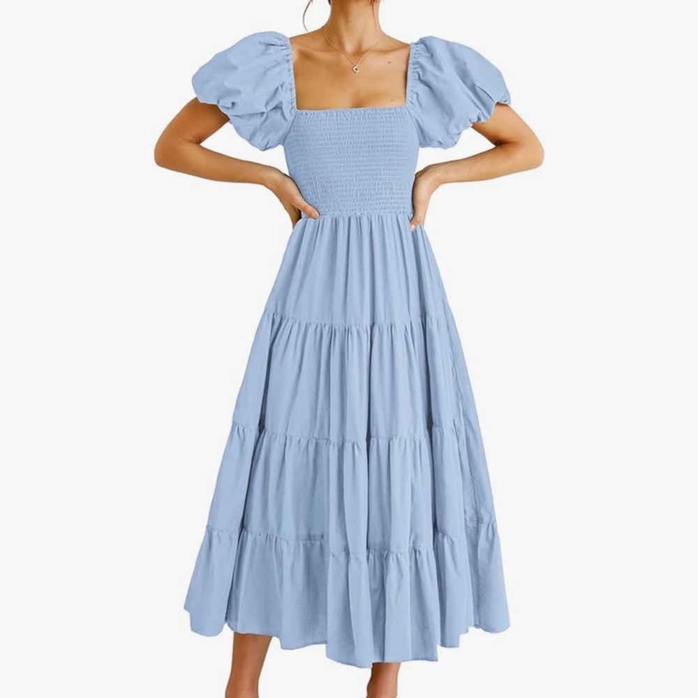 Blue Maxi Dress